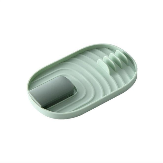 Nordic Pan: Foldable Wall-Mounted Lid and Spoon Organizer – Efficient & Modern - DK KITCHEN