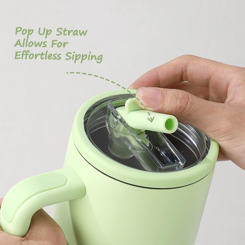 Dein Perfekter Kaffee-To-Go Becher: Auslaufsicher, Stilvoll & Praktisch! - DK KITCHEN