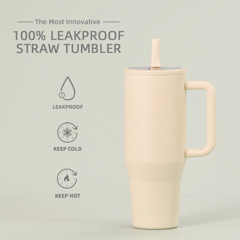 Dein Perfekter Kaffee-To-Go Becher: Auslaufsicher, Stilvoll & Praktisch! - DK KITCHEN
