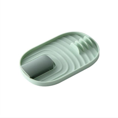 Nordic Pan: Foldable Wall-Mounted Lid and Spoon Organizer – Efficient & Modern - DK KITCHEN